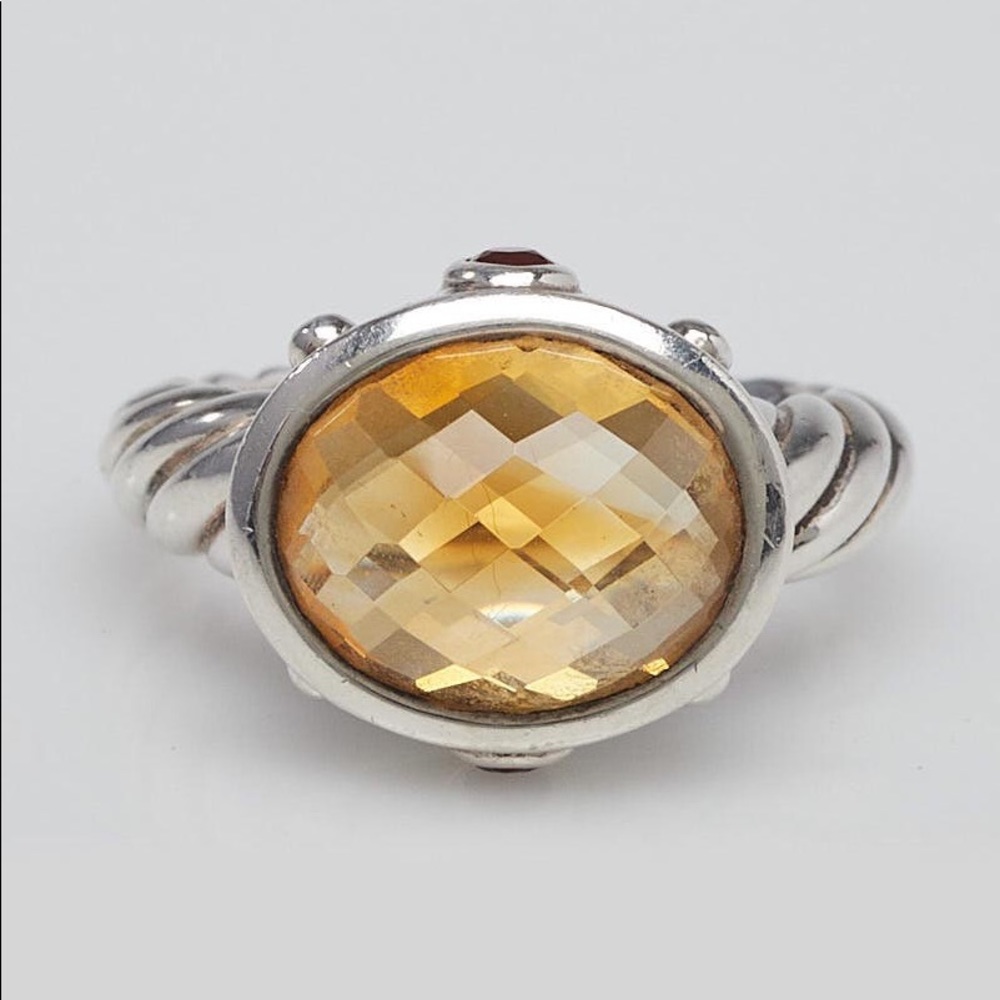 David Yurman Citrine Ring size 6